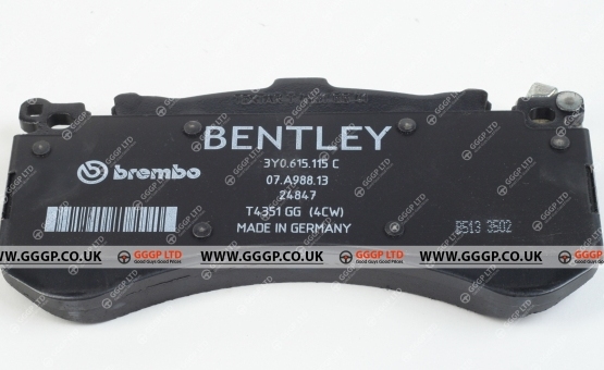 Bentley Mulsanne, front brake pads