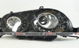 Right headlight GT II 2011- (with diodes black GT3-R)